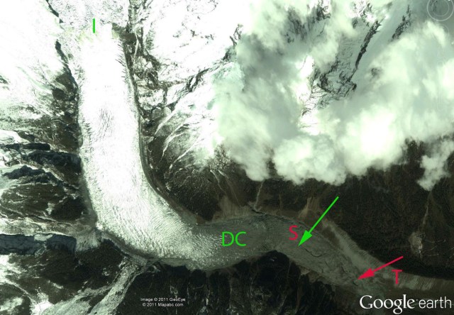 Hailuoguo glacier ablation 2002