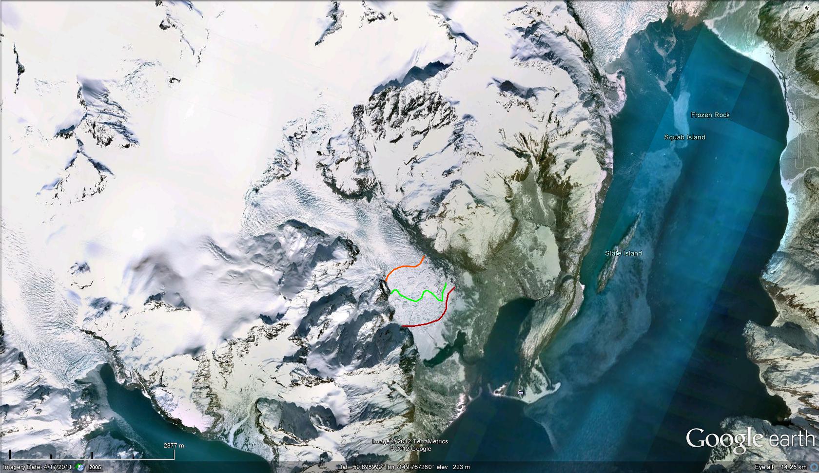 pedersen glacier 2011