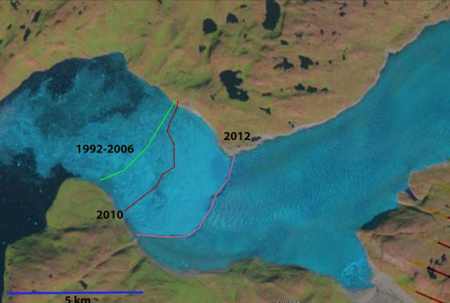 akugdlerssup sermia 2012 terminus