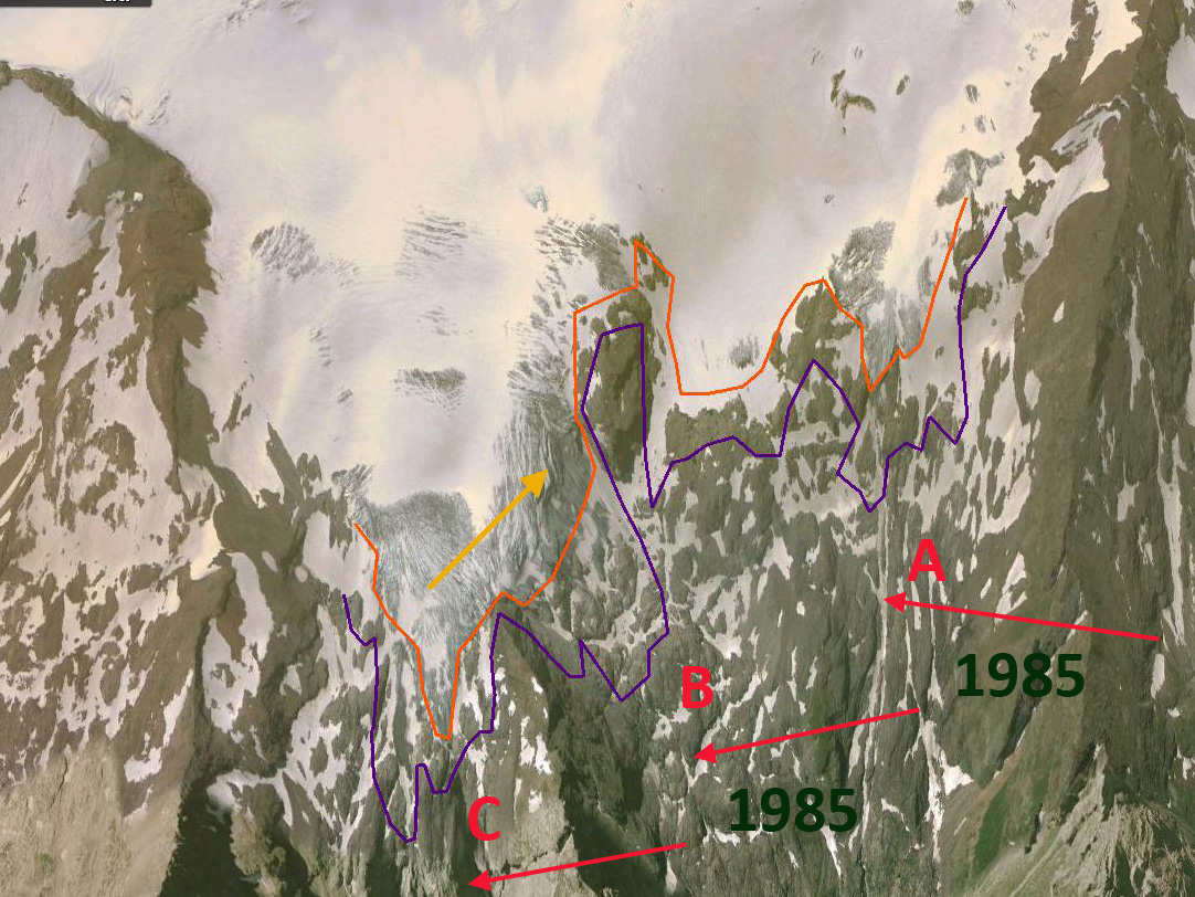 girose glacier terminus 2010