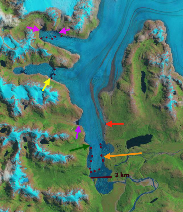 Glaciar steffen 2004