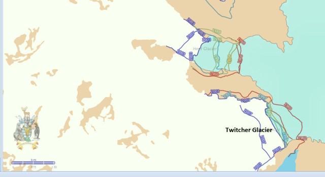 twitcher glacier map