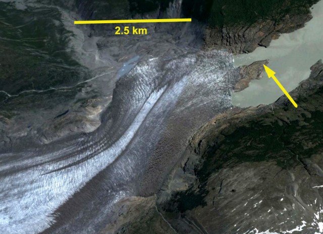 glaciar chico terminus