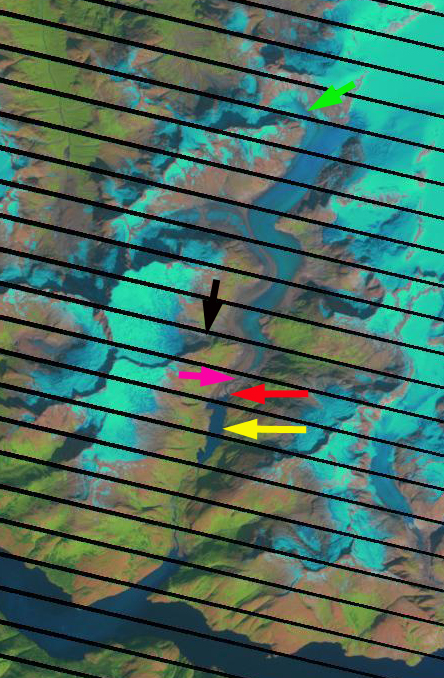 north dawes glacier 2005