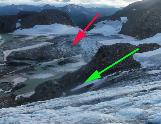 white river glacier 2013