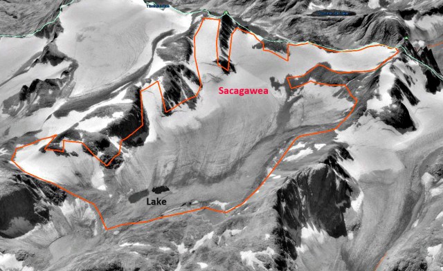 Sacagawea Glacier 1994