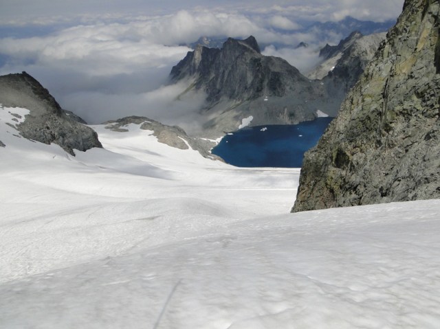 lynch glacier downview