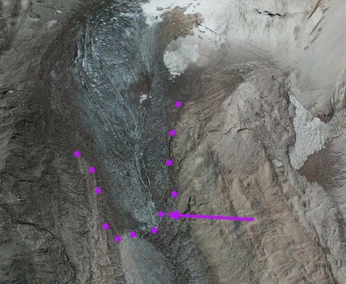 whitney glacier terminus