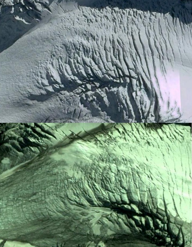 salisbury icefall comparison