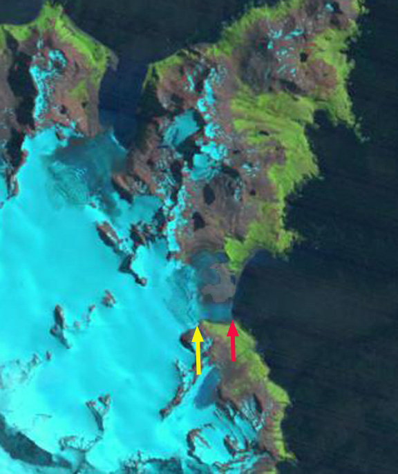 bertrab glacier 1989