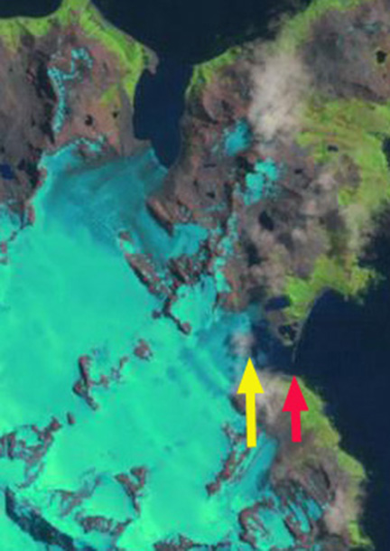 bertrab glacier 2002