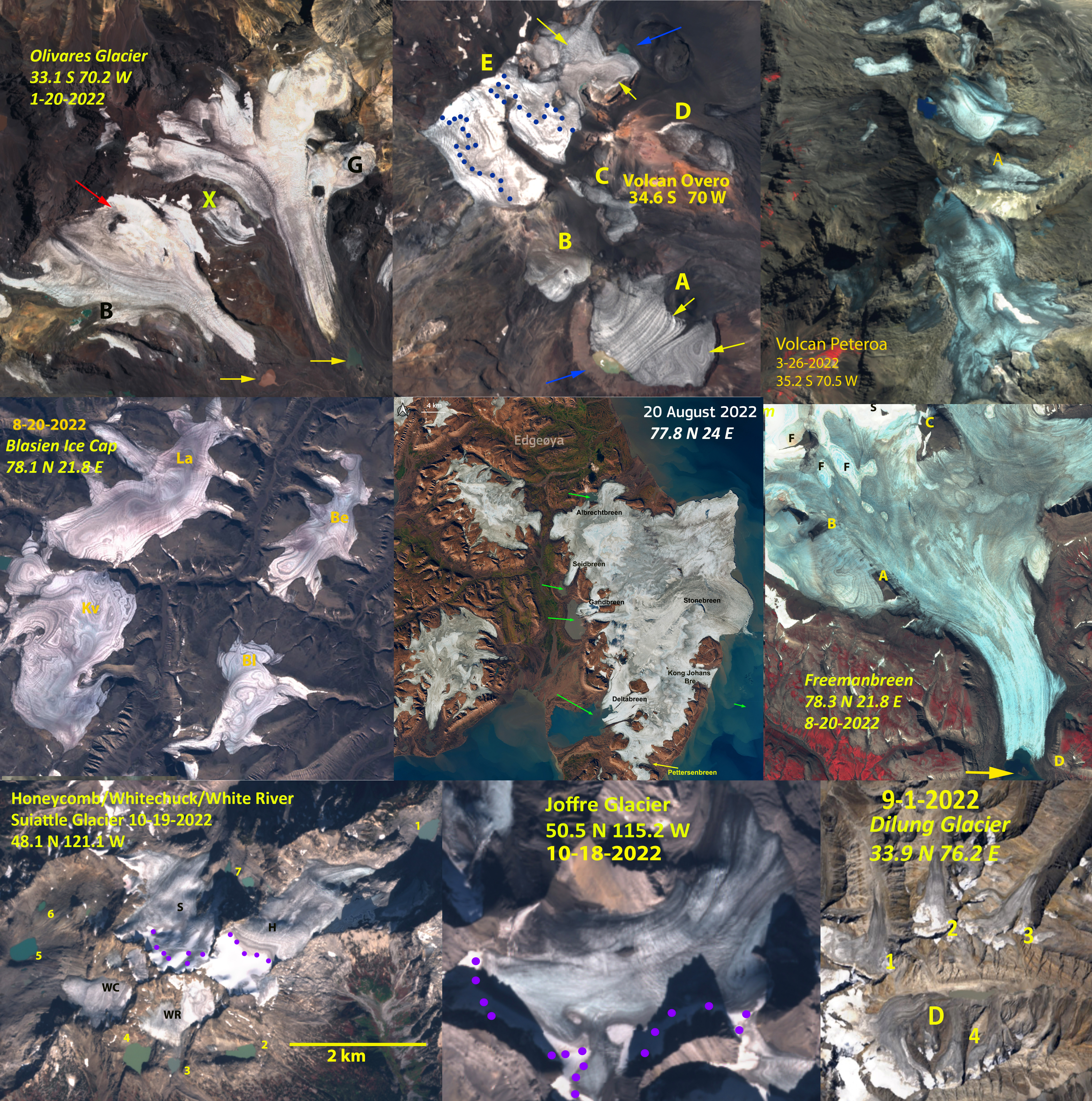 heat wave alpine glacier incompatibility