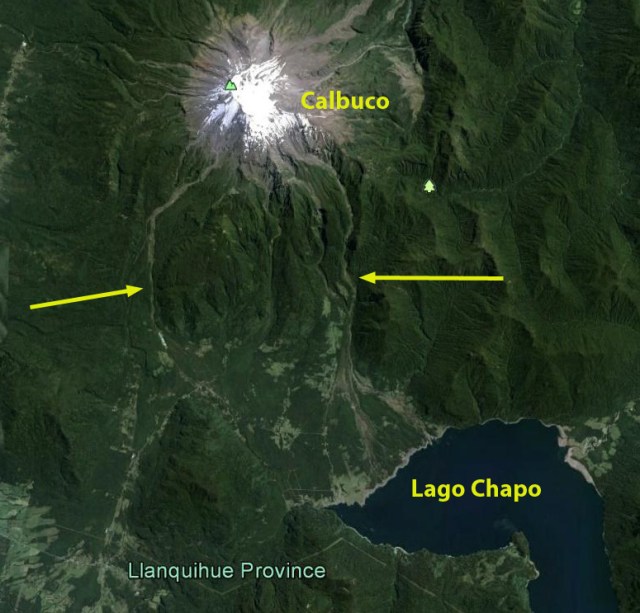 calbuco lago chapo