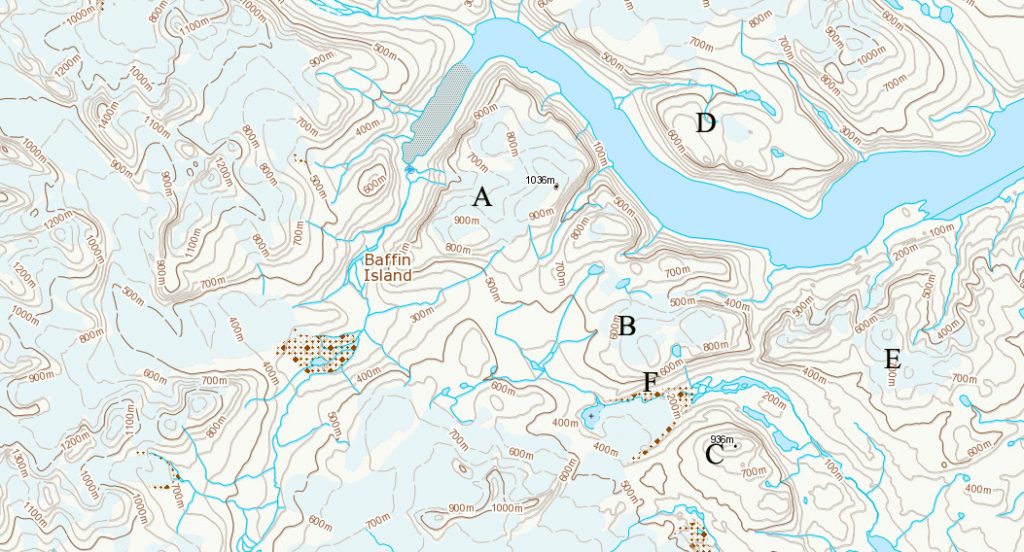 clephane bay map