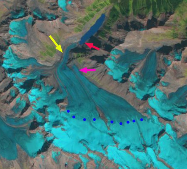 freshfield glacier 1998