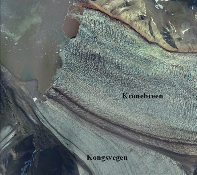 kronebreen terminus ge 2014