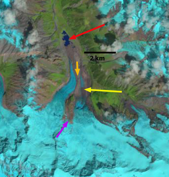 midui glacier 2014 landsat