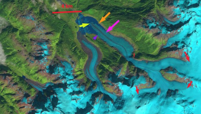 porcupine glacier 1999