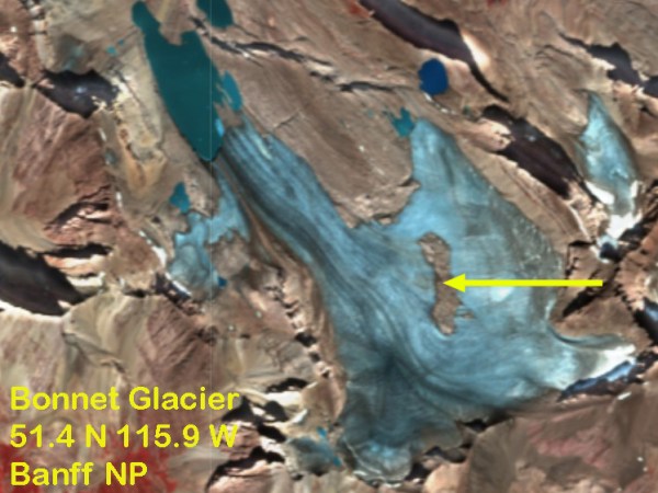 Snow Free Rocky Mountain Alberta Glaciers in&nbsp;2025