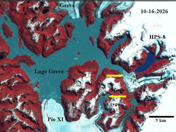Lago Greve, Chile Early Season Calving Activity in&nbsp;2026